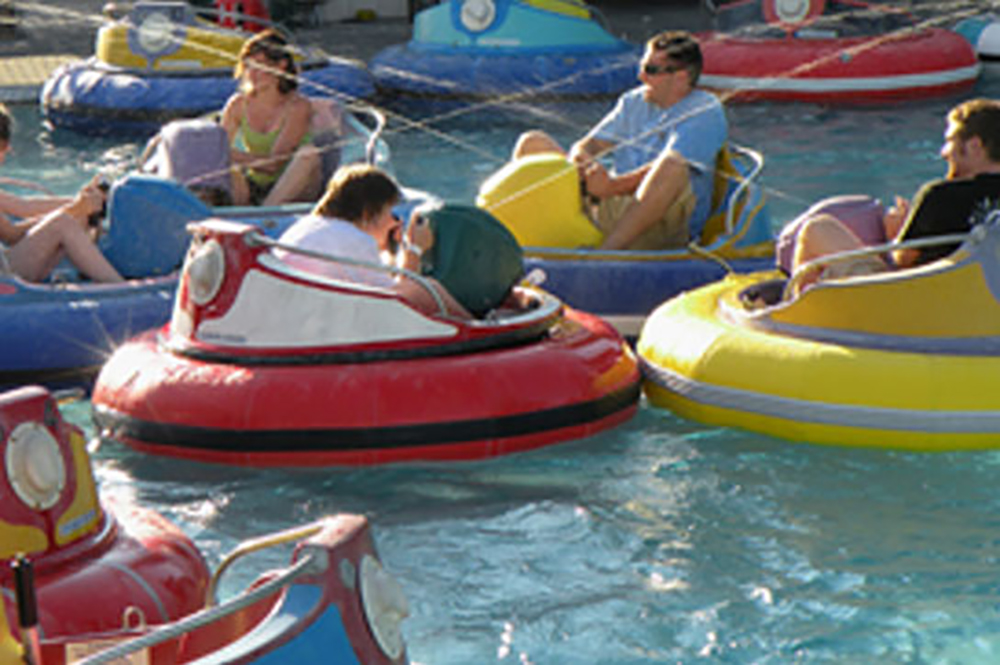 bumper_boats Bumper Boats In Action