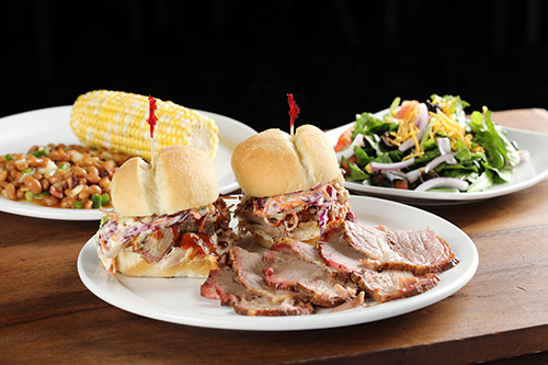 group-buffet-texas-bbq Food & Drink - Sliders