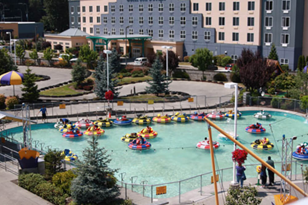 bumper-boats Soaring Eagle Zip Line | Family Fun Center & Bullwinkle's Restaurant - Wilsonville, OR